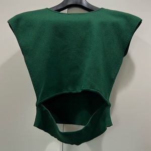 Wilfred Green sleeveless sweater large